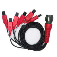 Cable de Repuesto para Probador de Inyectores Autel, Conector Redondo, Cable de Diagnóstico para Inyectores de Combustible