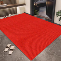 Dalles de moquette modernes de luxe en polyester, fabriquées à la machine, amovibles pour la maison, la salle de bain, la cuisine, l'hôtel