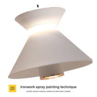 Lampe suspendue contemporaine à hauteur réglable, LED 3000K lumière blanc chaud, construction en fer forgé, finition noire, forme sablier