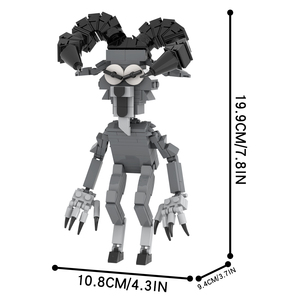 MOOXI <span class=keywords><strong>Game</strong></span> MOC1670-1673 le Hibou Ram, Animaux Hostiles, Mamouth, Entités Secrètes, Blocs de Construction, Jouets Éducatifs pour Enfants - Product Image 2