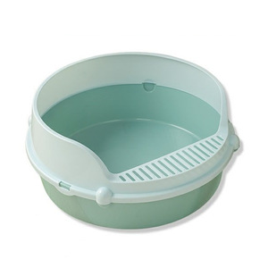 Bac à litière extra large pour chat, anti-éclaboussures, semi-fermé, petite taille pour chaton, anti-odeur, anti-trafic, grande taille pour chat - Product Image 5