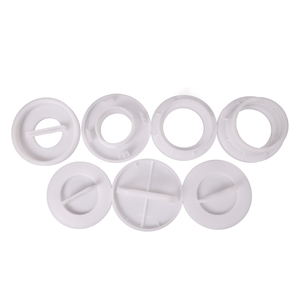 Cartucho de filtro de agua de plástico PP industrial al mejor precio con cubiertas finales Suministros de filtro de calidad - Product Image 3