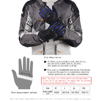 Gants de moto imperméables en cuir thermique avec protection rigide en fibre de carbone pour les motards