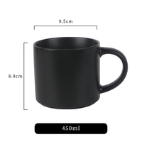 Vente en gros de tasses à thé en porcelaine empilables de 15 oz, deux couleurs, mug à sublimation, logo personnalisé imprimé, mug à café en céramique brillant, personnalisable