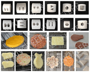 Línea Automática de Formación de <span class=keywords><strong>Hamburguesas</strong></span> de Carne Congelada, Máquina para Hacer <span class=keywords><strong>Hamburguesas</strong></span> de Pollo, Res y Carne - Product Image 3