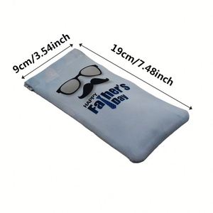 Custom Neoprene Eyewear Storage Pouch and Zipper Soft Protective Sleeve for <b>Sunglasses</b> DIY Sublimation Printing - Product Image 3
