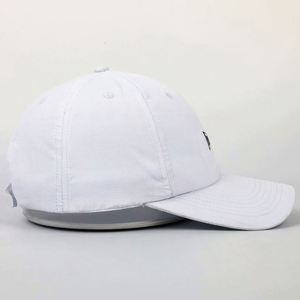 Gorra de Béisbol Personalizada Profesional de 6 Paneles para Adultos Unisex, Sin Estructura, Blanca, de Secado Rápido, de Poliéster, con Bordado y Cierre de Velcro - Product Image 5