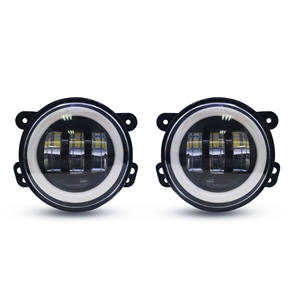 Luz <span class=keywords><strong>antiniebla</strong></span> blanca ámbar de 12V y 4 pulgadas, 30W, 4000LM, DRL, parachoques delantero, para <span class=keywords><strong>Jeep</strong></span> <span class=keywords><strong>Renegade</strong></span> BU 2015-2018, Circulación Diurna DRL para coche, novedad - Product Image 4