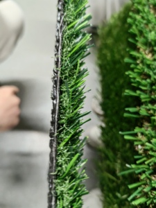 Gazon artificiel pour extérieur, pelouse de jardin, gazon synthétique vert en polyéthylène, installation facile, durable, style moderne - Product Image 5