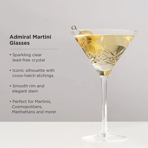 Vente chaude Cristal Sans Plomb Élégant Géométrique <span class=keywords><strong>Dubin</strong></span> Gravure Verres À Martini Verre À Cocktail pour Bar Cadeau - Product Image 4