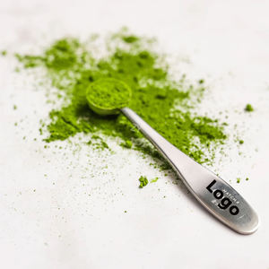Cucchiaini Dosatori Mini <span class=keywords><strong>con</strong></span> Manico Lungo in Acciaio Inox 304 Placcato Oro, Grado Alimentare, 2.5ml 5ml 7.5ml, per Caffè e Tè Matcha - Product Image 1