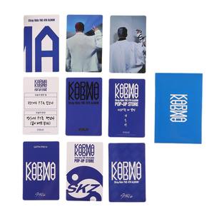 <span class=keywords><strong>KPOP</strong></span> 8 pièces/ensemble Stray Kids 4ème <span class=keywords><strong>c</strong></span>érémonie du karma Photocard SKZ Photo Card - Product Image 5
