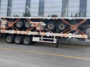 Vehicle Master 45 <strong>Ft</strong> 40 <strong>Ft</strong> <strong>20</strong> <strong>Ft</strong> Steel Semi-<strong>Trailer</strong> 2 Axle 3 Axle Flat Bed Flatbed <strong>Trailer</strong> for Sale Africa for Truck Container - Product Image 6