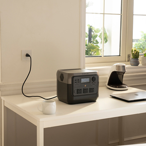 Station d'alimentation portable <span class=keywords><strong>River</strong></span> 2 <span class=keywords><strong>Pro</strong></span> +160W avec panneau solaire portable 768Wh LiFePO4, système rapide MPPT 70 minutes, batterie lithium-ion - Product Image 6