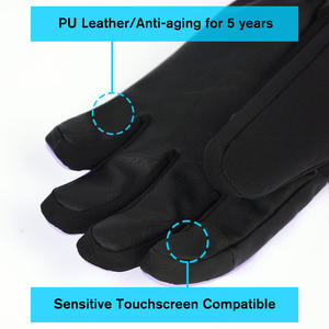 Al Aire Libre senderismo térmico hombres impermeable mujeres pantalla táctil cálido personalizado montar bicicleta ciclismo cuero deportes de invierno guantes - Product Image 3