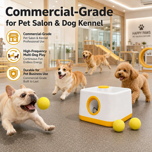 Lanzador de Pelotas Comercial para Perros, Juguete para Perros de Salón, Máquina de Lanzamiento de Pelotas para Perreras, Juguete de Alta Frecuencia para Mascotas, Venta Directa de Fábrica, OEM - Product Image 1