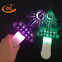 Bâton lumineux LED en plastique de haute qualité pour événements, bâton clignotant pour encourager, fabricant en gros, baguette magique personnalisée pour fêtes