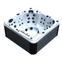 Spa de nage moderne Balboa Control Kingston pour 4 à 6 personnes, idéal pour villas et hôtels, avec fonction massage, pour jardin extérieur