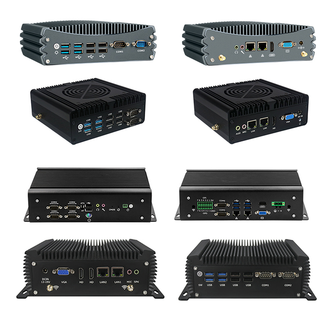 I5-4278U I7-4578U Industrial Pc Rich Port Industrial Mini Workstation Computer Ordinateur Intel Processor Rugged Industrial Case