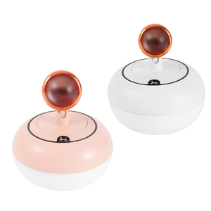 Mini diffuseur d'arômes ultrasonique avec lumière LED coucher de soleil, humidificateur d'air alimenté par USB pour bureau et maison, nouveau design pour usage hôtelier - Product Image 2