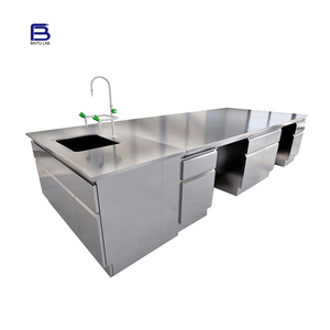 Tùy chỉnh thép không gỉ phòng thí nghiệm bàn làm việc trường phòng thí nghiệm bảng hóa học sinh học bàn làm việc băng ghế dự bị - Product Image 1