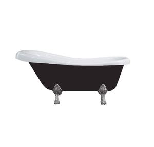 <span class=keywords><strong>Baignoire</strong></span> en acrylique de luxe autoportante en <span class=keywords><strong>pied</strong></span> à griffes Black Poland Design - Product Image 1