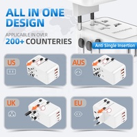 Adaptateur de voyage mondial Worldplug Adaptateur électrique Prise de courant Adaptateurs de charge universels pour ordinateur portable