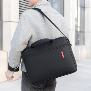 Sac à bandoulière Oxford pour <span class=keywords><strong>ordinateur</strong></span> portable 15 pouces, mallette d'affaires étanche pour tablette, <span class=keywords><strong>documents</strong></span> d'<span class=keywords><strong>ordinateur</strong></span> portable, sac d'<span class=keywords><strong>ordinateur</strong></span> décontracté pour le travail - Product Image 3