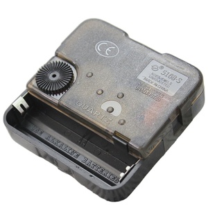 5168 Sangtai <span class=keywords><strong>Horloge</strong></span> murale à quartz silencieuse, mécanisme et pièces à piles, axe long, 2 aiguilles - Product Image 6