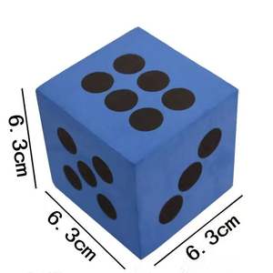 Dados de Espuma EVA Impresos Personalizados de Fábrica, Dados de <span class=keywords><strong>Juego</strong></span> Coloridos para Ejercicio Físico, Dados Educativos de Espuma Coloridos, Juguetes de Desarrollo - Product Image 6