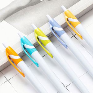ปากกาลูกลื่นพลาสติกแบบหนีบขนาดใหญ่ พิมพ์โลโก้ตามสั่ง ขายส่ง ตัวด้ามเคลือบยางนุ่ม ขนาดหัวเขียน 0.5 มม. - Product Image 3