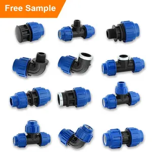 IFAN PP PE Compression Hdpe Pipe Fittings Irrigation For Water Supply