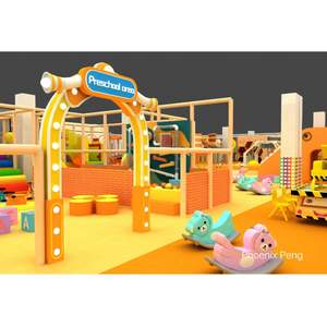 Équipement de terrain de jeu intérieur modulaire écologique de qualité commerciale, bords antidérapants, labyrinthes pour enfants - Product Image 5