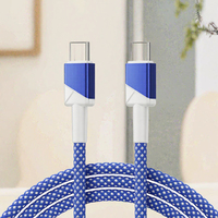 Câble de charge rapide PD 100W Type-C vers Type-C 5A, cordon de charge de données ES-X79 pour téléphone, tablette, ordinateur portable