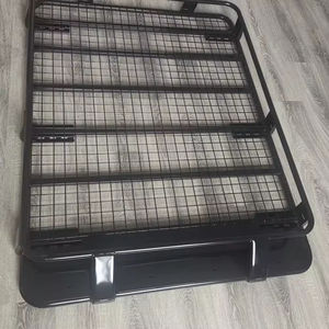 Porte-bagages de toit en acier Unity RRS-10 4X4 pour Discovery Defender, montage sur gouttière, porte-bagages de toit de voiture pleine longueur avec capacité de charge de plus de 100 kg - Product Image 4