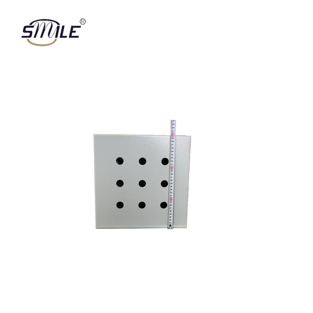 CHNSMILE OEM IP66 Aluminum/Metal Industrial Distribution Box Cold-Rolled Steel Wall-Mounted Enclosure Perforated Junction