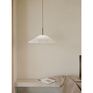 Lampe suspendue minimaliste moderne, diamètre 400mm, base d'ampoule E27, forme ronde, pour restaurant, salon de thé, éclairage d'étude - Product Image 2