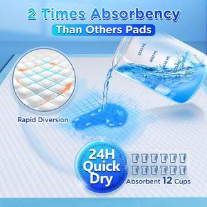 GMTPET Tapis d'entraînement <span class=keywords><strong>pour</strong></span> animaux de compagnie <span class=keywords><strong>pour</strong></span> adultes Coussin de <span class=keywords><strong>couche</strong></span> absorbant <span class=keywords><strong>pour</strong></span> chien et cage <span class=keywords><strong>pour</strong></span> chat Fourniture d'entraînement universelle <span class=keywords><strong>pour</strong></span> chiens chats <span class=keywords><strong>pour</strong></span> <span class=keywords><strong>Amazon</strong></span> - Product Image 5