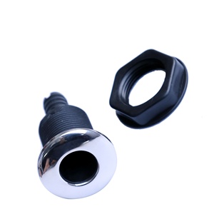 Xiamen sol Marina recto 316 SS Trim cubierta <span class=keywords><strong>de</strong></span> polietileno negro <span class=keywords><strong>de</strong></span> a través <span class=keywords><strong>de</strong></span>-casco/Scupper drenaje con caucho aleta para manguera te conozco enemigo, enemigo, no te conozco te odio, te odio. 3/4" - Product Image 5