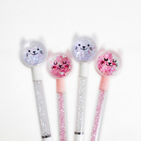 Juego de Bolígrafos Kawaii con Diseño de Lentejuelas de Animales de 0.7mm para Niñas y Estudiantes, Surtido al por Mayor de O&Q Manufacturer
