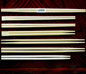 Restaurant Personalized New Design Factory Printing Sushi Long Bamboo Double Point End <strong>Disposable</strong> <strong>Chopsticks</strong>