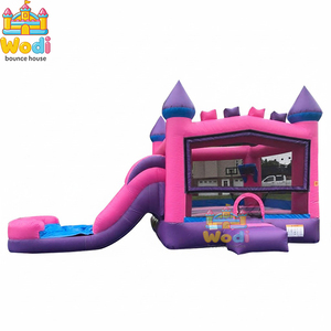 Château Gonflable Commercial en PVC Écologique en Gros, Garantie 3 Ans, Taille et Couleur Personnalisables, Logo Personnalisé Disponible - Product Image 3