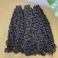 Cheveux Humains Vierge Bruts à Cuticules Alignées, Ondulés en Lot, Vente en Gros de Cheveux Humains Vierges Bouclés Birmans Bruts du Vietnam, Fournisseur