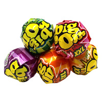 Sucettes classiques aux fruits XXL de grande taille, 22g, bonbons durs, vente en gros d'usine