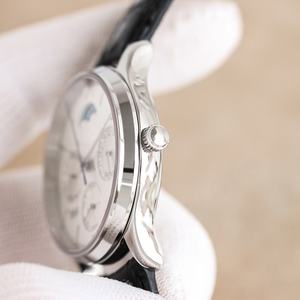 Reloj mecánico para hombre con correa de cuero, estilo casual de negocios, tourbillon, multifuncional, resistente al agua profunda y diseño moderno. - Product Image 3