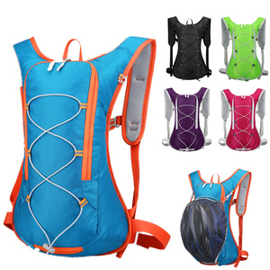 Outdoor Hiking Backpack Blue Daypack Chest Strap Adjustable Unisex Sports Travel <b>Bag</b> - Product Image 5
