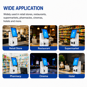 WUXIN Best Seller, système de point de vente tout-en-un avec écran tactile 15,6/17/15 pouces, système de point de vente Windows, caisse enregistreuse, point de vente pour restaurant - Product Image 6