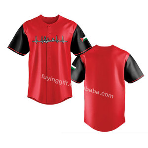 Jersey Sepak Bola Berkualitas Tinggi Custom Bendera Palestina Gaza Gratis Kaos Jersey Baseball Kaos Sepak Bola Pria Wanita Anak-anak Jersey Bernapas - Product Image 2