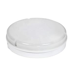 Détecteur à micro-ondes à sensibilité de haute qualité lumière ronde de cloison de secours lumière de capteur de mouvement <span class=keywords><strong>avec</strong></span> des appliques murales extérieures de plafond - Product Image 1