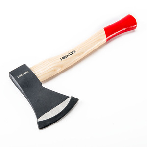 Hache de camping personnelle avec manche en bois blanchi - Product Image 3